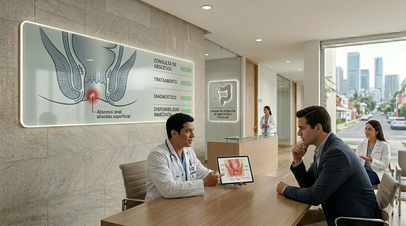 ¿Qué médico trata los abscesos anales?